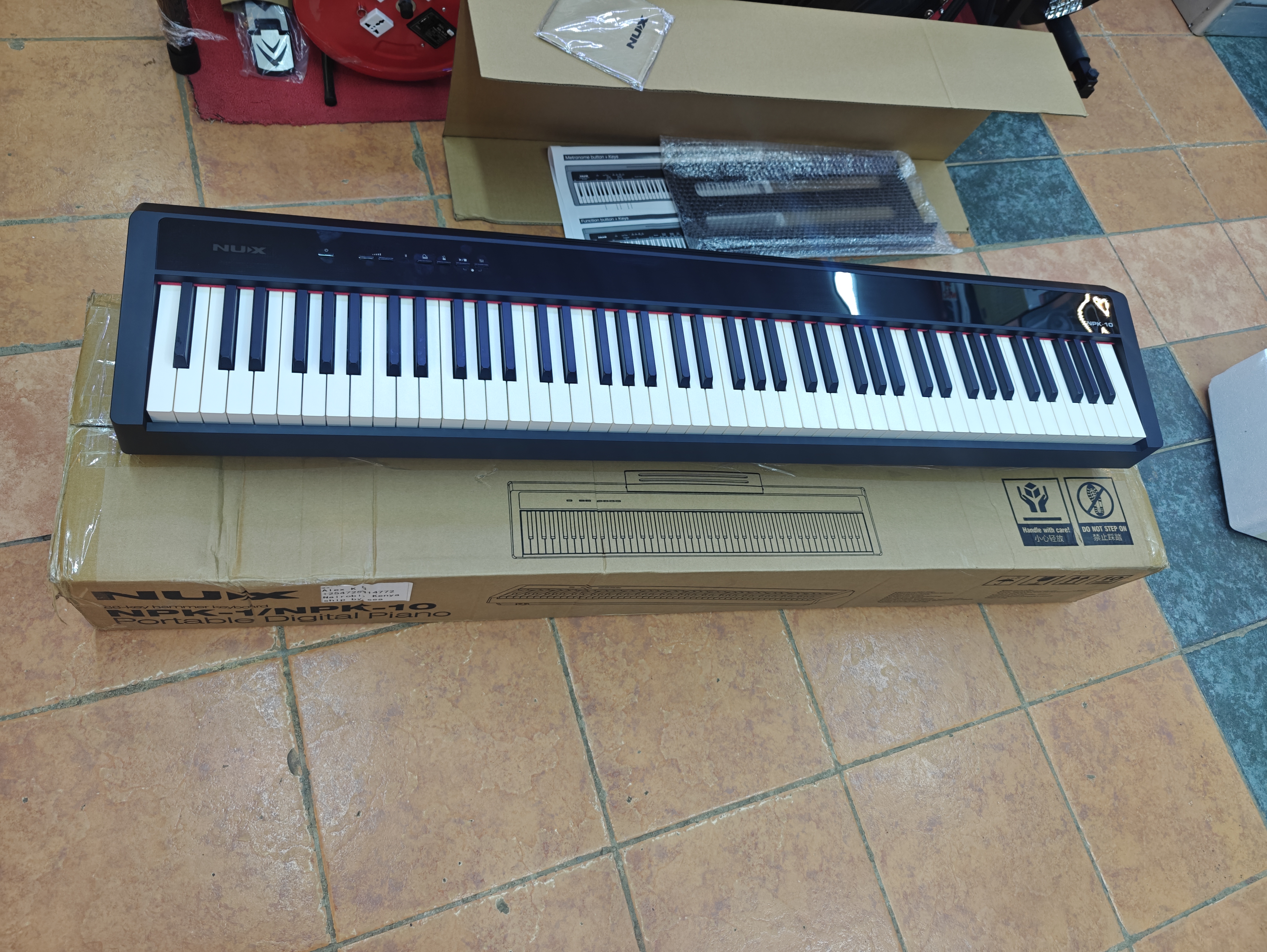 NUX NPK-10 88-Key Hammer-Action Portable Digital Piano